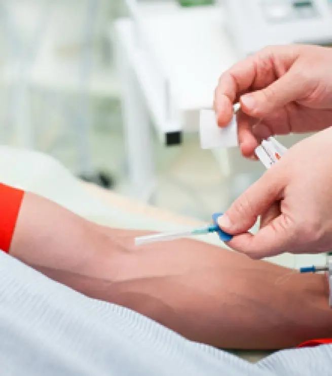 постановка капельницы